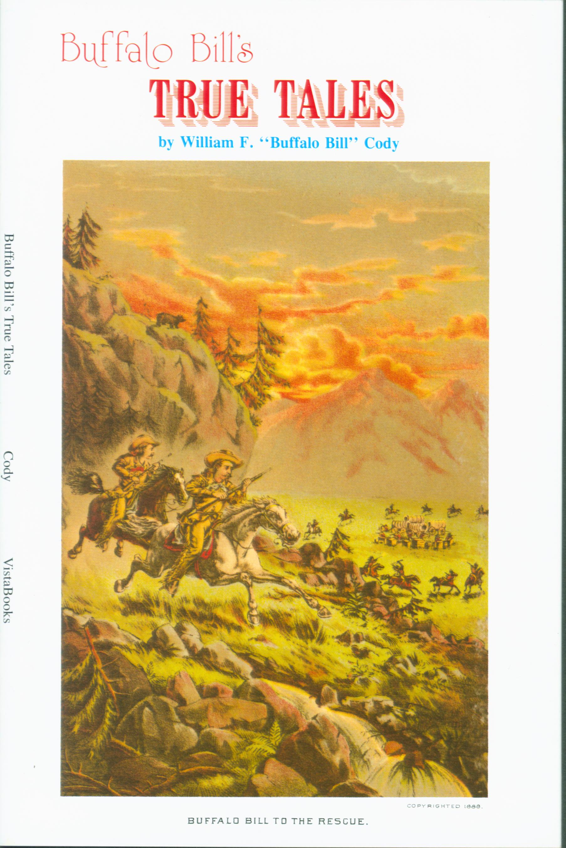 Buffalo Bill's True Tales. vist00098 front cover